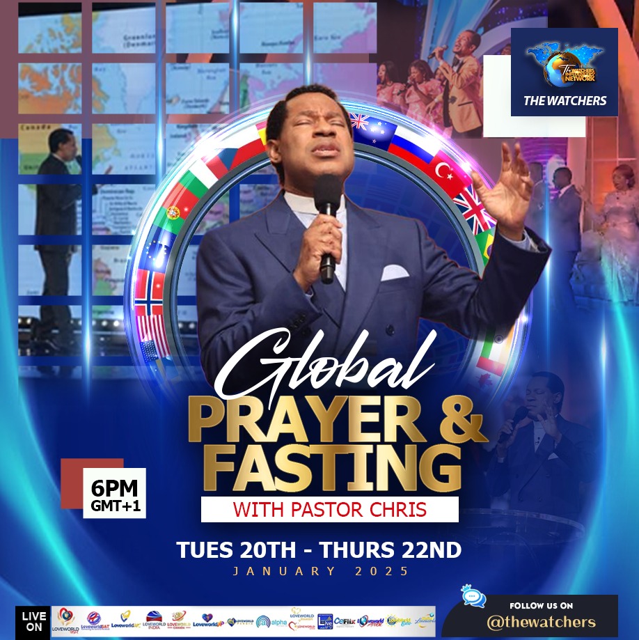 Day 2 Global Day of Prayer with Pastor Chris
